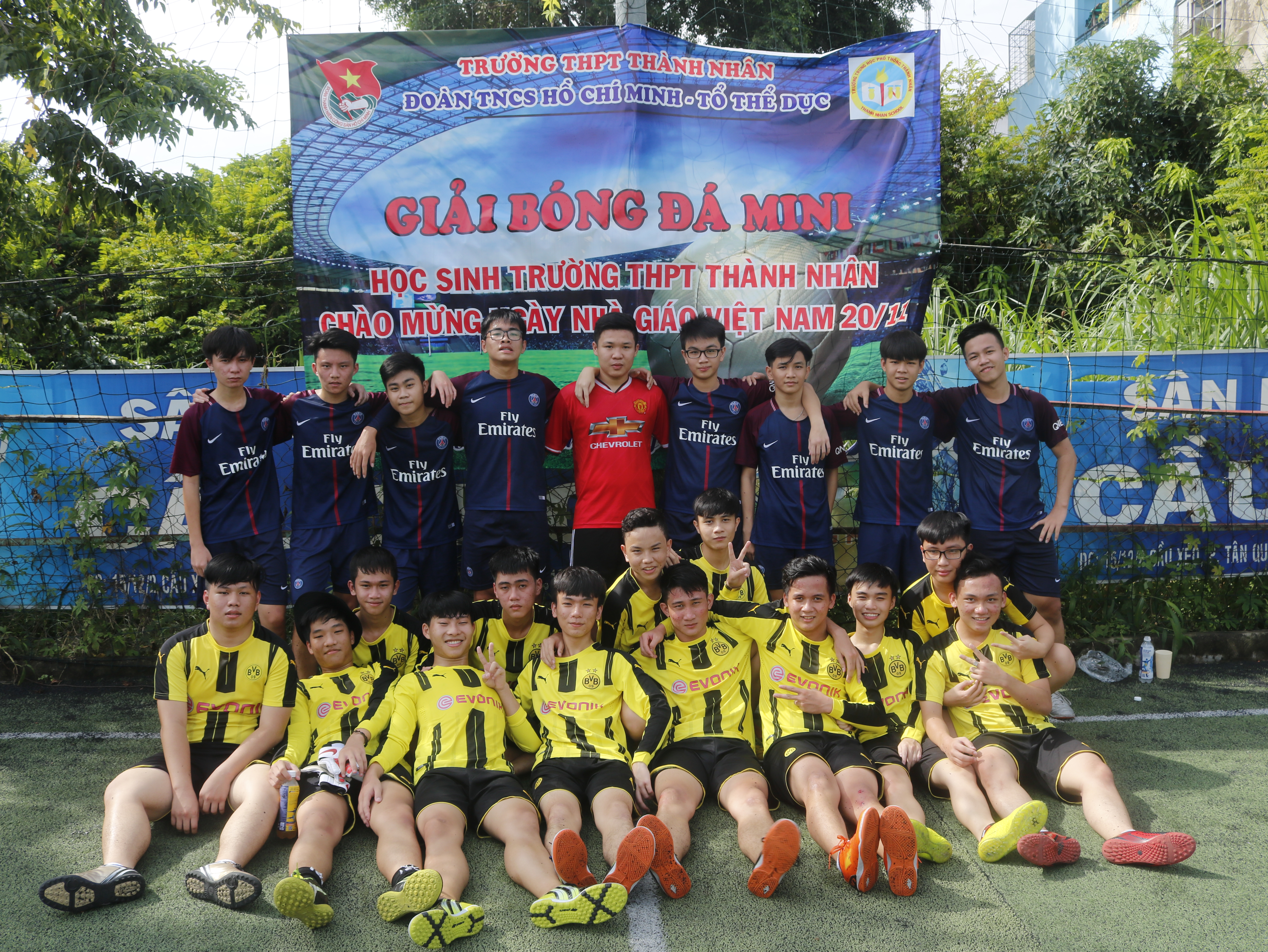 Giải bóng đá học sinh – Chào mừng ngày Nhà giáo Việt Nam 20/11 - Thành Nhân 2