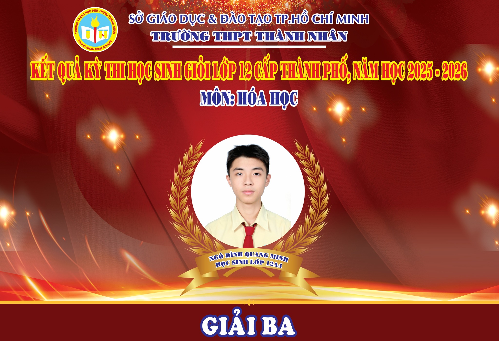 Gương mặt tiêu biểu – Học sinh đạt giải 7
